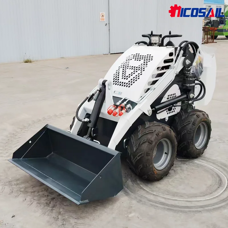 

Free Shipping China Mini Skid Steer Loader CE/EPA/EURO5 Case Skid steer Multifunction Kubota Engine Front Mini Loader
