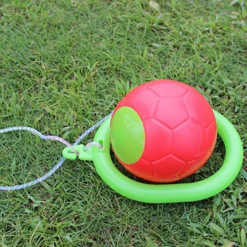 Swing Balance Hop Toy Outdoor Skip Ball per esercizio divertente gioco sportivo per bambini bambini coordinazione educazione regali di compleanno