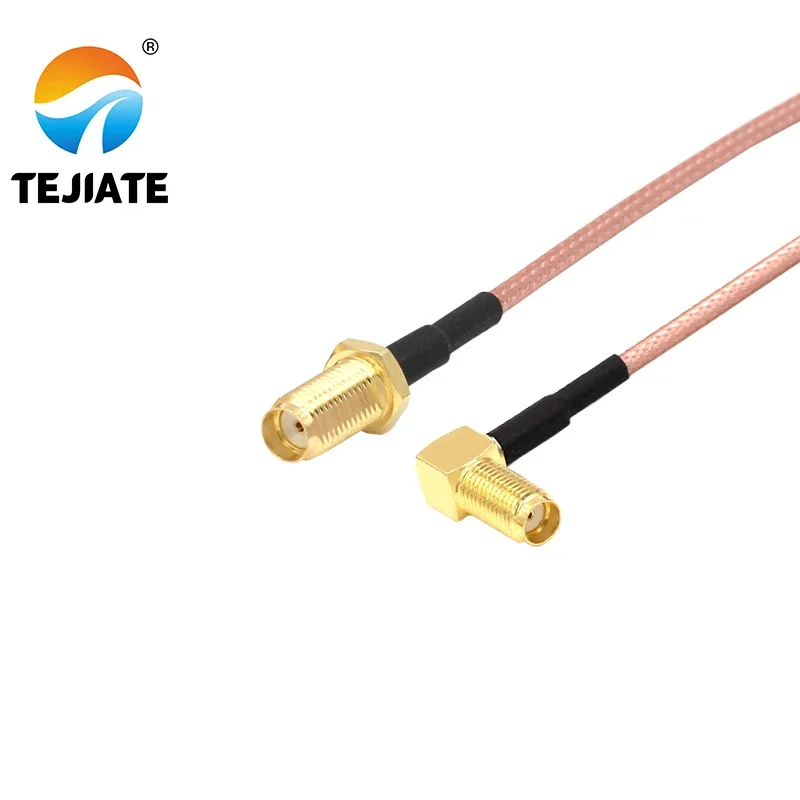 1 قطعة TEJIATE SMA كابل محول SMA-KW إلى SMA-KY 8-90 سنتيمتر 1 متر 1.5 متر 2 متر طول موصل RG316 سلك