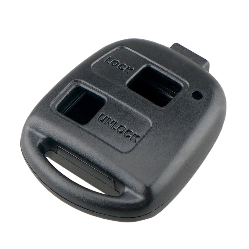 

2 Button Pad Switch Remote Car Key Shell Fit for Toyota Prado CorollaEcho TaragoAlphard Previa YarisLEXUS Key Case Cover