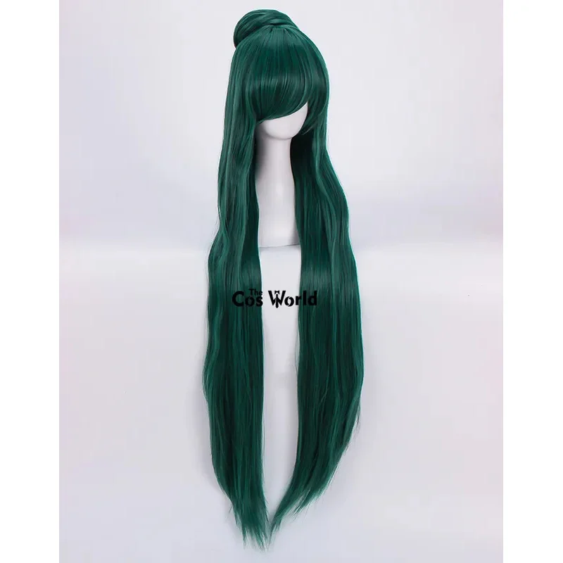 

aaa12 3Sailor Pluto Meiou Setsuna Trista Meioh 100 см длинные аниме косплей парики волокно термостойкие синтетические волосы + шапочка для парика