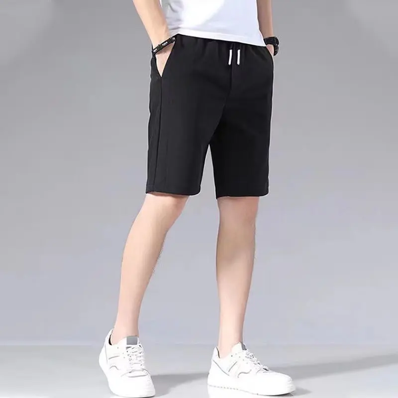 Summer New Shorts for Men\'s Casual Thin Outwear Sports Loose Middle Pants Trendy Versatile Student Men\'s Shor