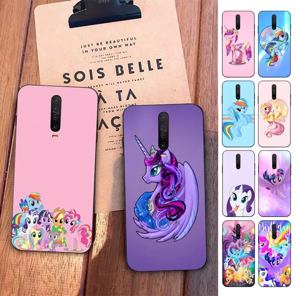 M-My L-Little P-Pony Phone Case For Redmi 5 6 7 8 9 10 plus pro 6 7 8 9 A GO K20 K30 K40 pro plus F3 Fundas