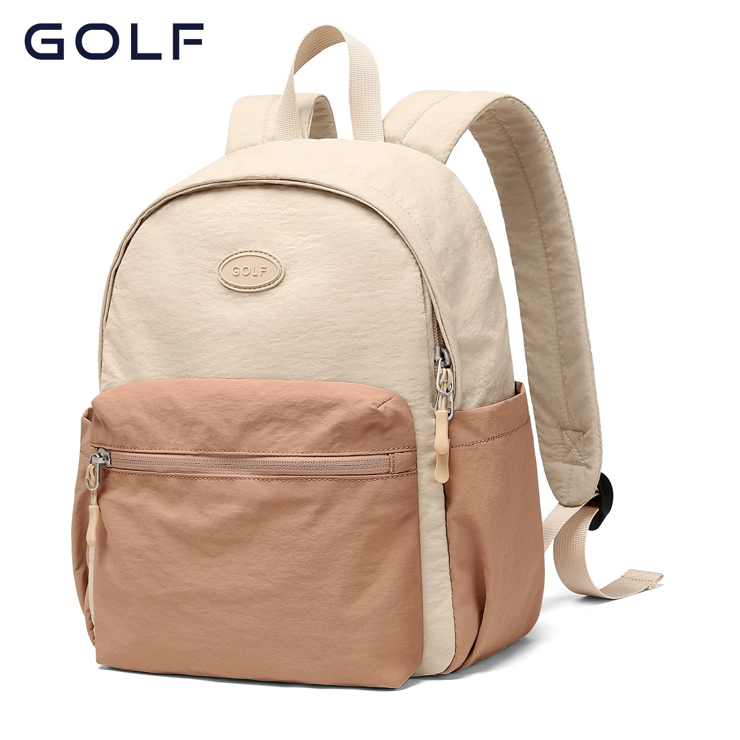 golf-women-lightweight-backpack-small-size-waterproof-nylon-shoulder-bag-fashionable-dual-shoulder-strap-bag-12-laptop-backpack