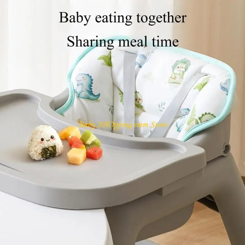 وسادة كرسي مرتفع مريحة وداعمة 23GD قياسية لتعزيز الجلوس الصحي للأطفال أثناء التعلم وتناول الطعام #6