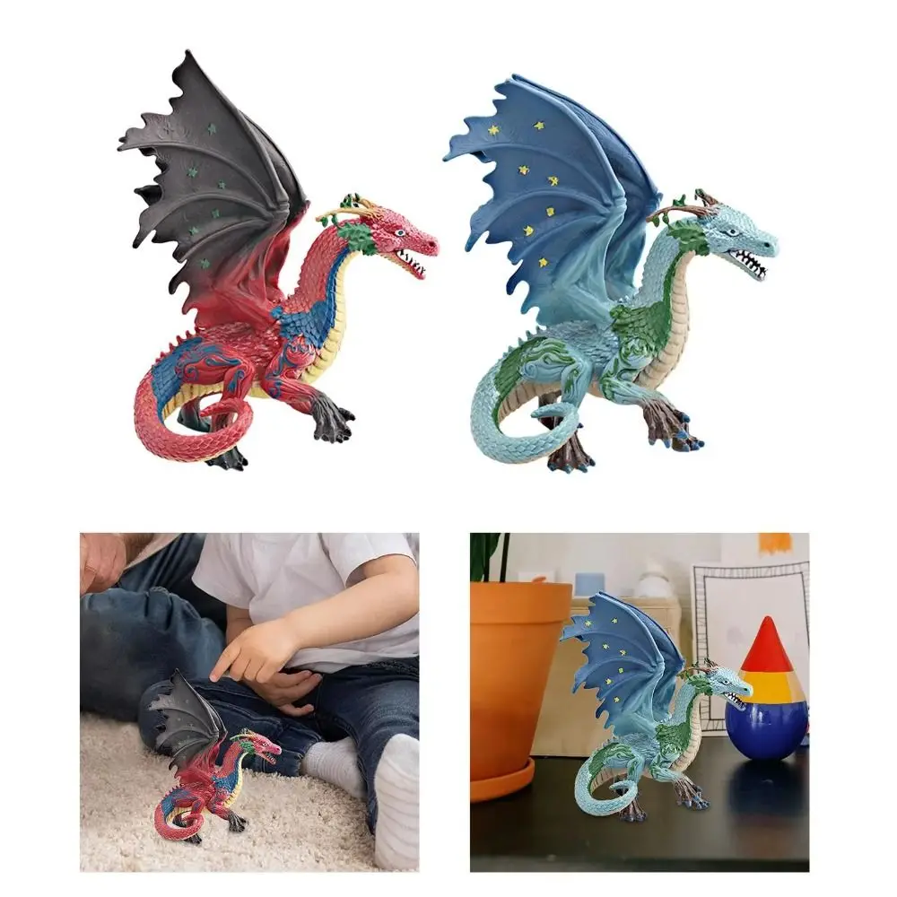 

Simulation Warcraft Dragon Mythical Creatures Toy Handmad Statue Myth Dragon Figures Ornament Crafts Dragon Animal Model