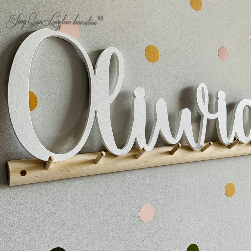 Custom Personalized Name Decoration, Names aus holz, Name sign in color, Nursery Name, Nursery Decor, Custom Name Sign, Nursery