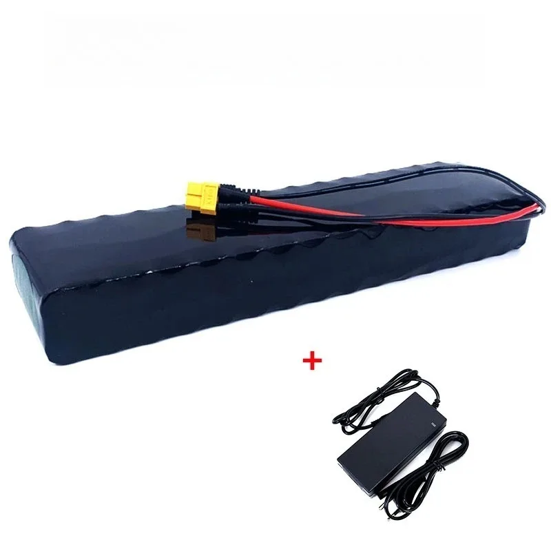 36V 10000mAh 10S3P Battery Pack with 18650 Lithium-ion Cells, Comes with Charger, Charge with Protection