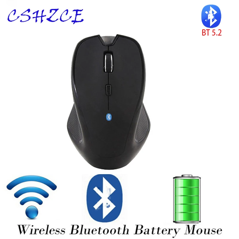 Wireless BT Mouse 1600 DPI 6 buttons ergonomic for imac pro macbook laptop computer optical mice honor magicbook