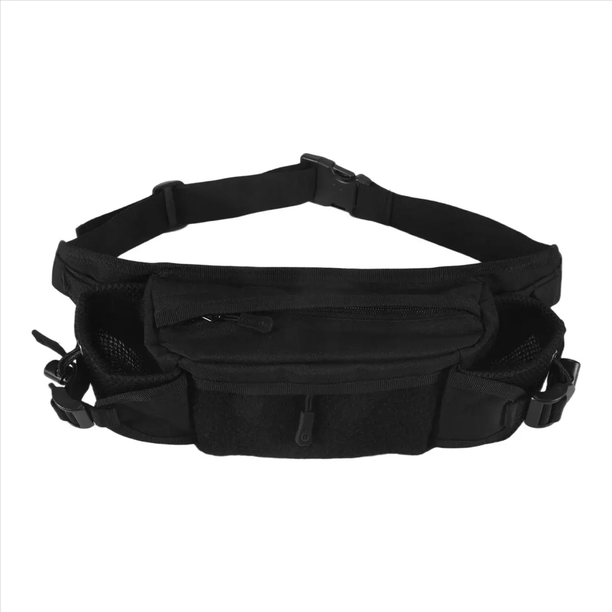 ABQR Черная поясная сумка Водонепроницаемая сумка для телефона Сумка для бутылки с водой Унисекс Нагрудная сумка для кемпинга Туризм Охота