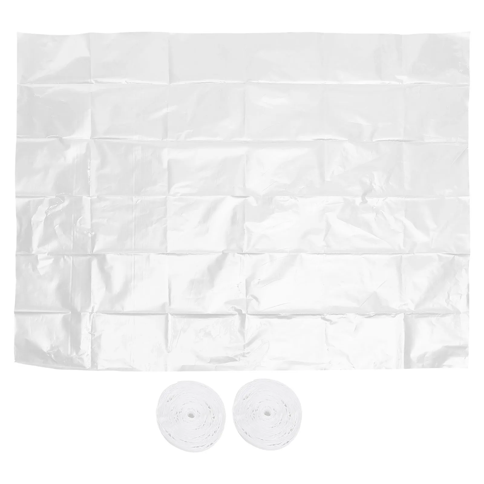 

Windproof Thermal Film Insulation Kit For Winter Indoor Window Seal Shrink Wrap For Aluminum Frames Shutters Attic Fan Covers