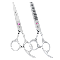 5.5/6/6.5/7 inch Professional Hair Scissors Barber Shears Salon Hairdressing Cutting Thinning Scissor Hair Tijeras JP440C A0035A