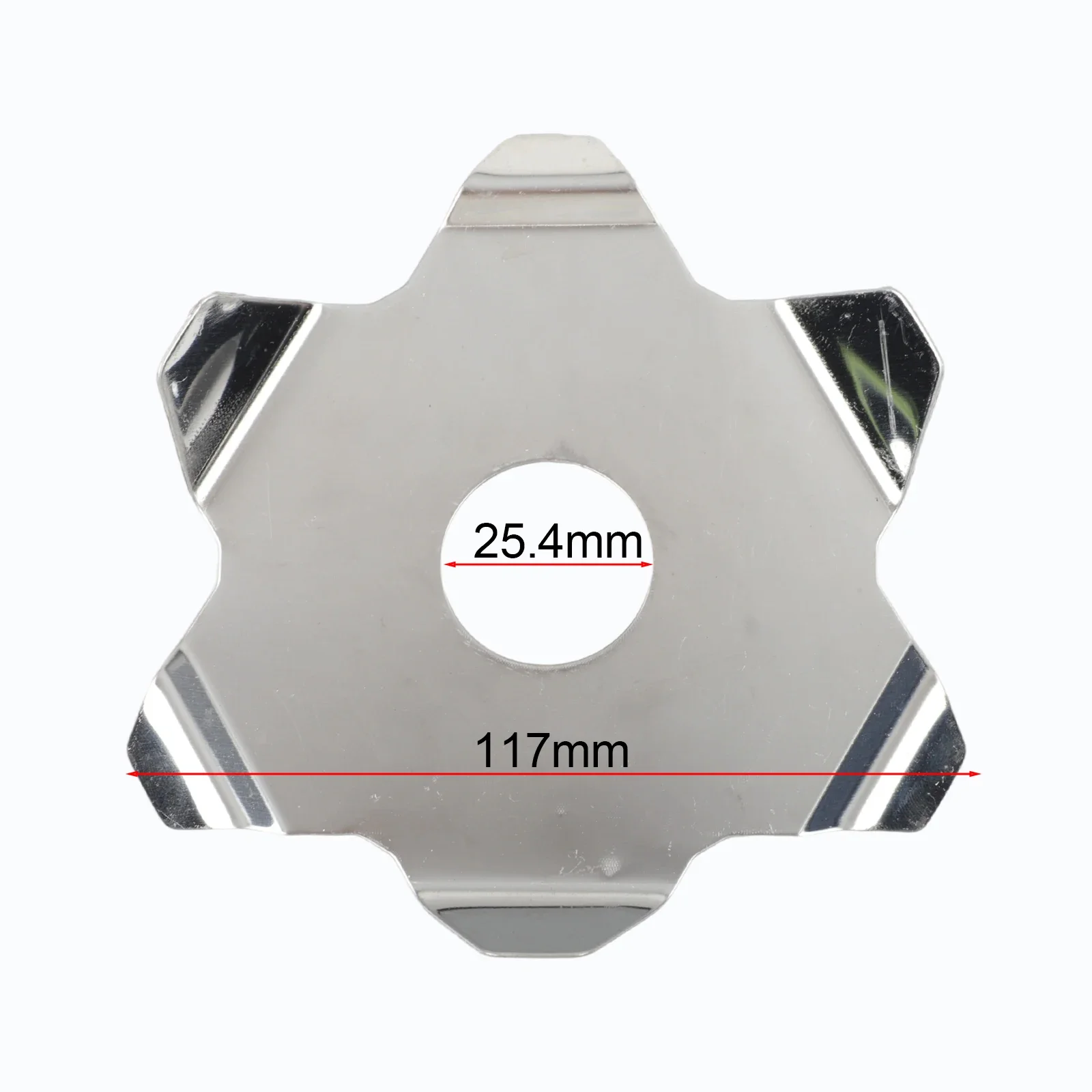 For Gardening Tools Serrated Teeth Anti-Winding Blade Mowing Activities Grass Anti-winding Brush Cutter Stainless Steel Material