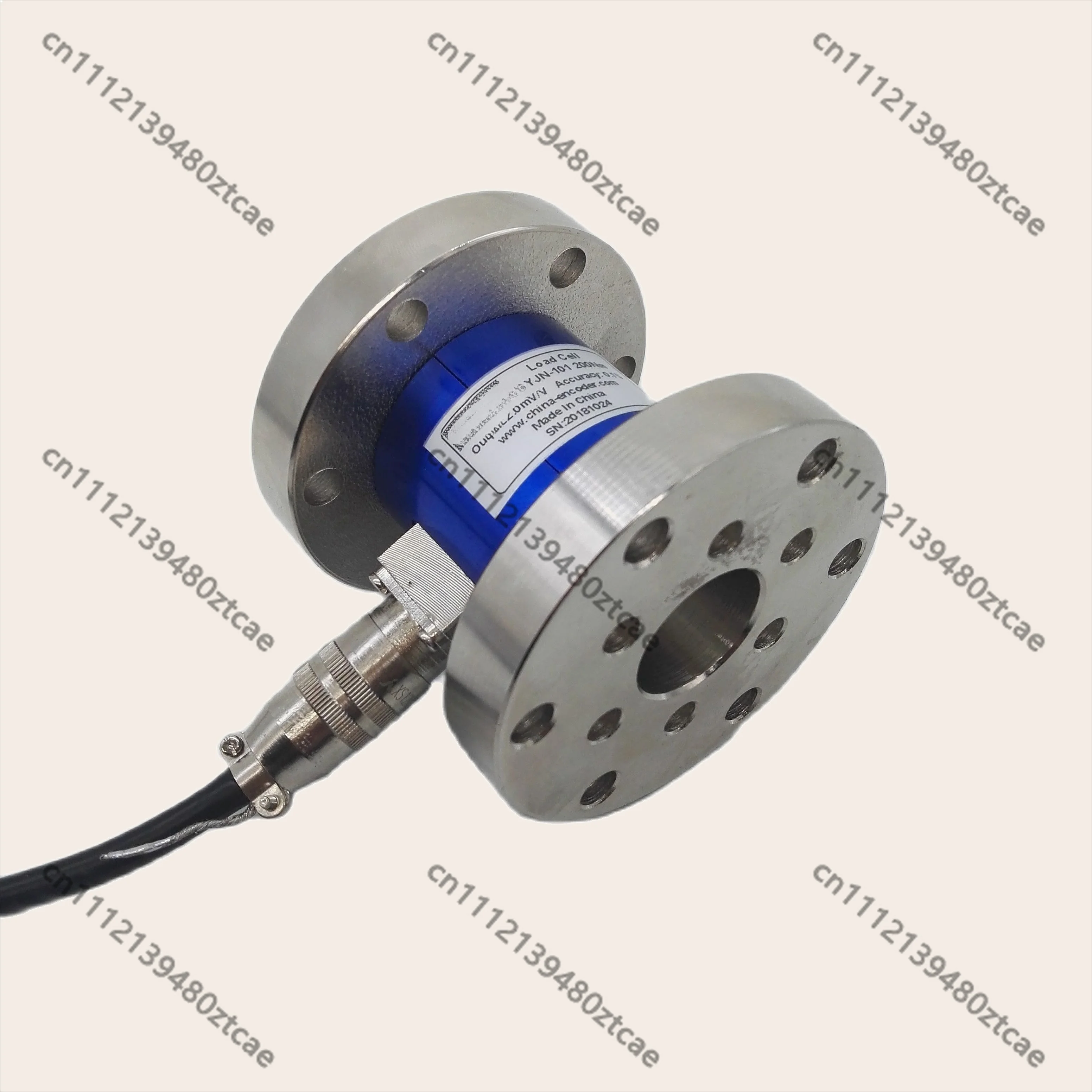 Flange Static Rotary Torque Sensor 0-200N.m Load Cell Tester