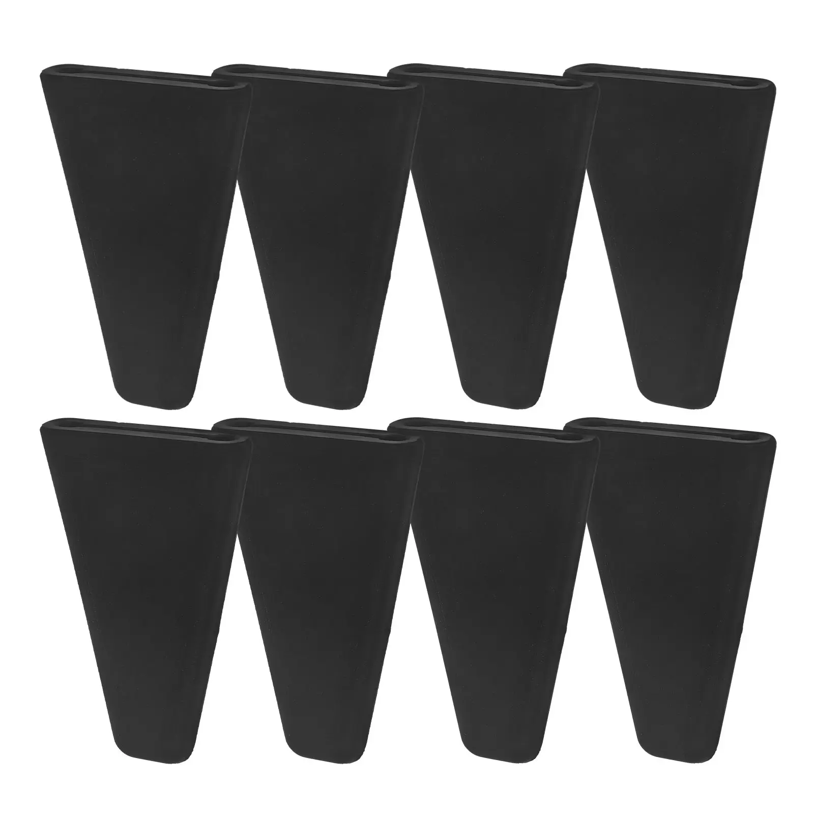 8 Pcs Silicone Angle Buffer Pad Air Fryer Tips Basket Replacement Feet for Oven Rack