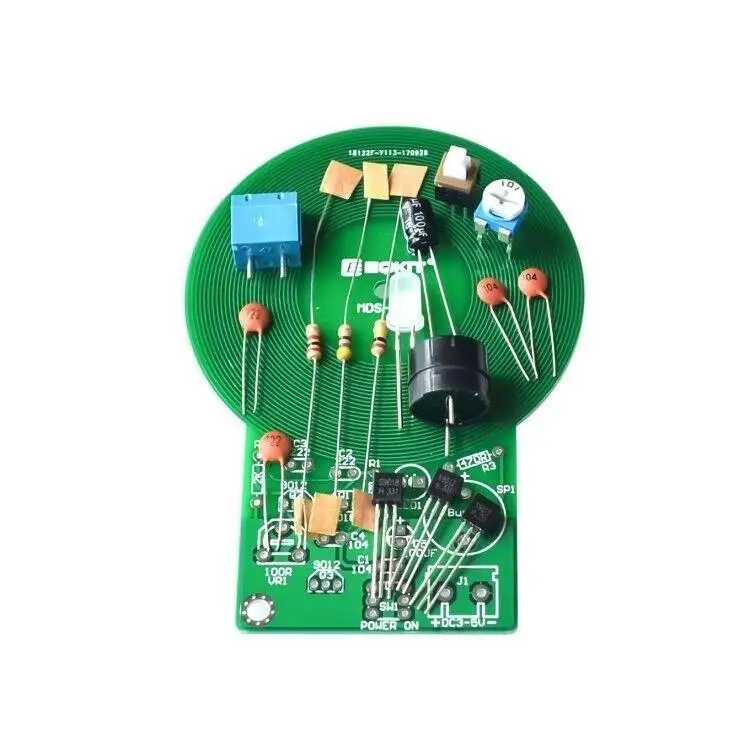 DIY Kit Metal Detector Kit Electronic Kit DC 3V-5V 60mm Non-contact Sensor Board Module DIY Electronic Part Metal Detector