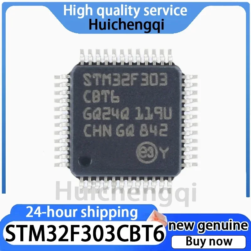 1PCS Genuine STM32F303CBT6 LQFP-48 ARM Cortex-M4 32-bit Microcontroller MCU