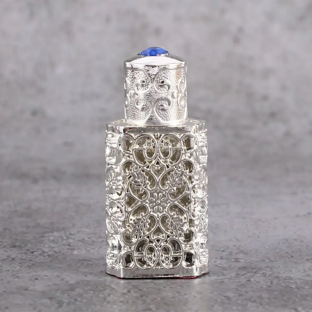 Bottiglia riutilizzabile in metallo anticato da viaggio Contenitore cosmetico Bottiglia di oli essenziali Bottiglia regalo decorazione di nozze