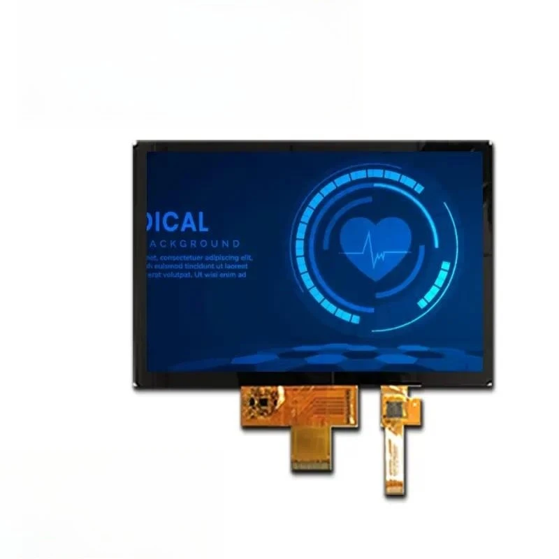 7 Inch 1024*600 Resolution LVDS Interface 12H TN TFT LCD Capacitive Touch Screen With LCD Driver Board