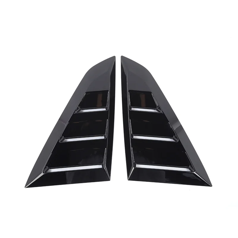 Pára-brisa colher capa para ford mustang 2024 2025 persianas da janela traseira guarnição capa janela lateral grelha