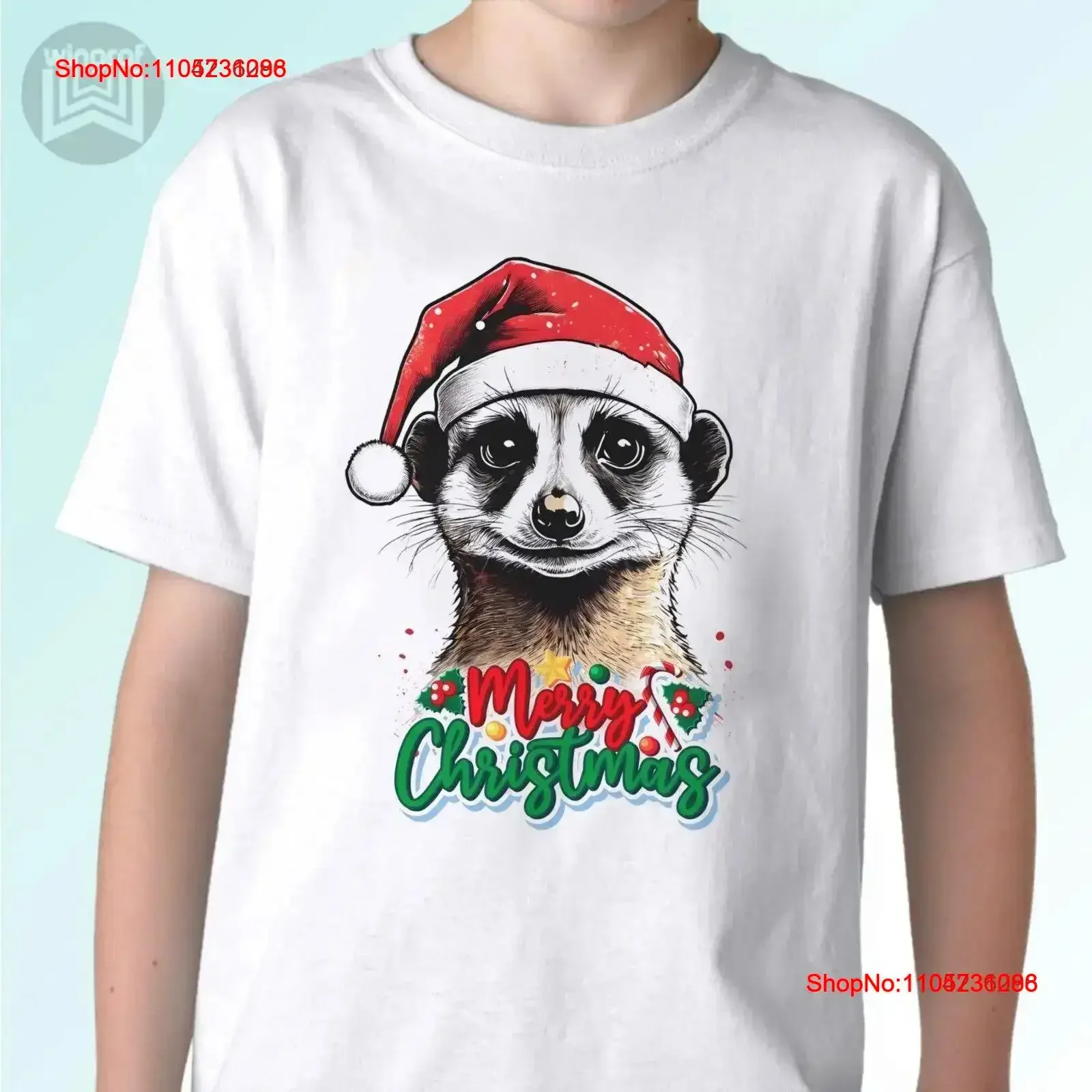 

Футболка Meerkat, рождественский подарок, забавная рождественская футболка с надписью, подарок, все размеры, винтажная стираная универсальная мягкая уличная одежда с рисунком