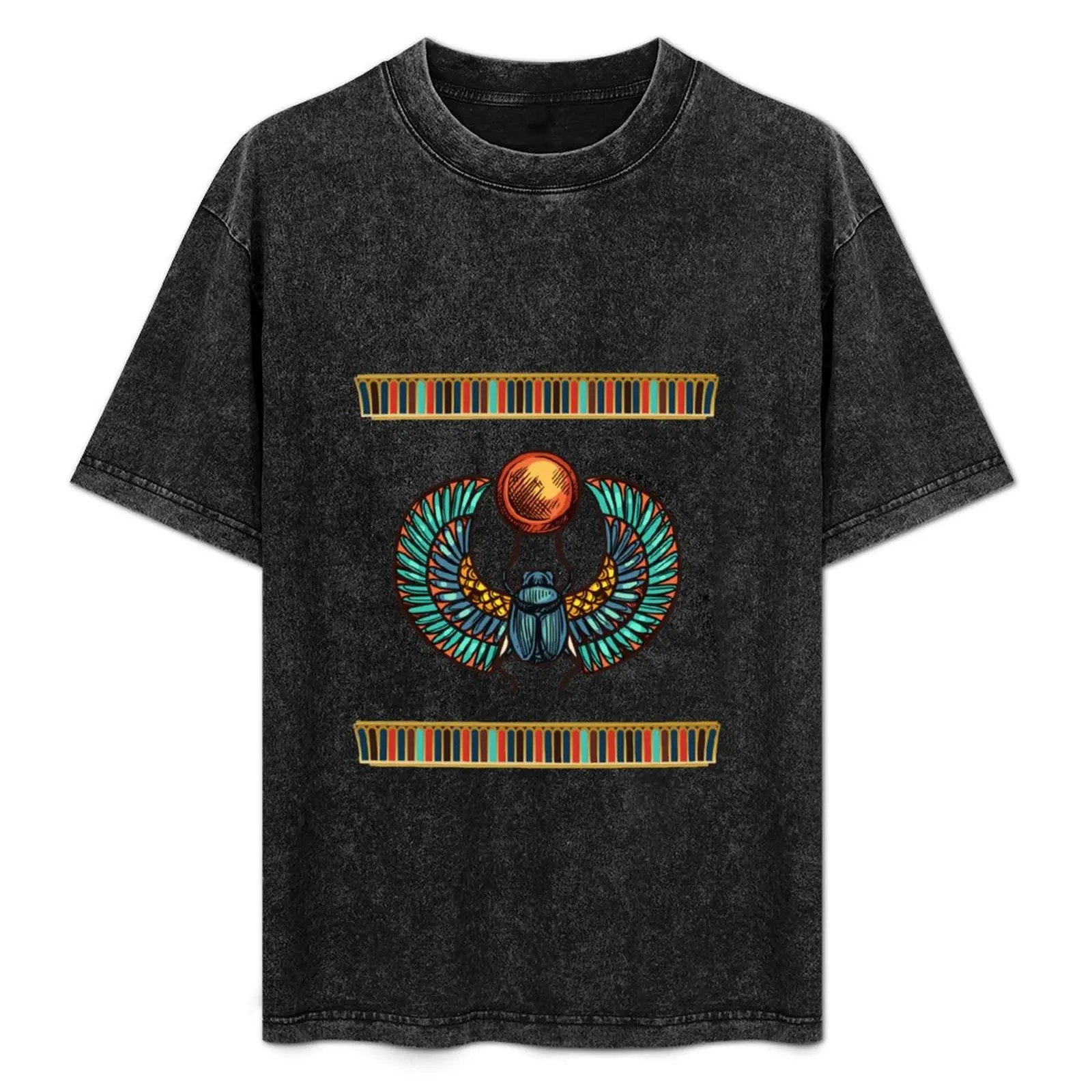

Ancient Scarab T-Shirt plus size tops new edition Short sleeve tee Anime t-shirt mens clothing