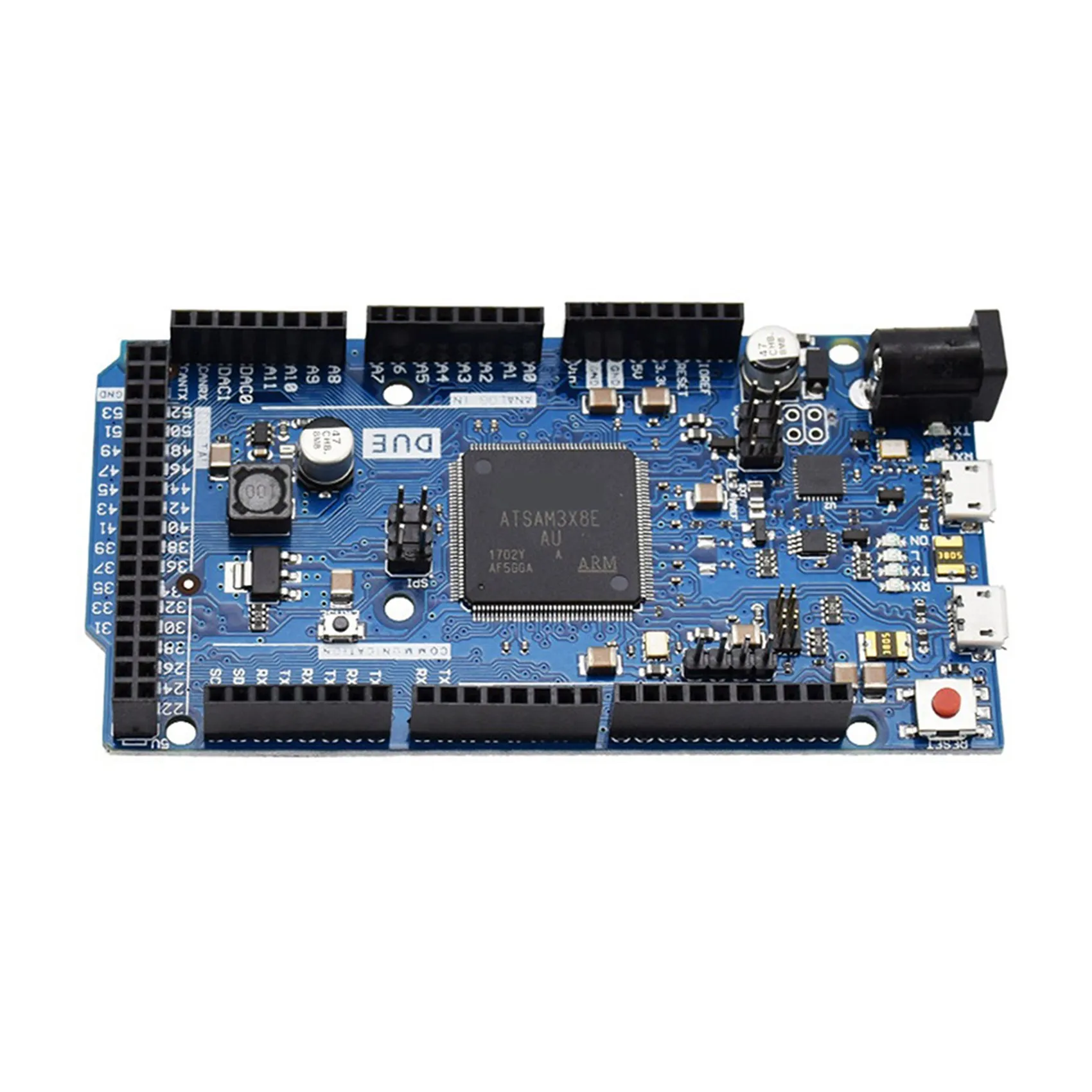 DUE R3 papan pengembangan SAM3X8E modul kontrol utama pembelajaran lengan 32-Bit untuk papan pengembangan Arduino