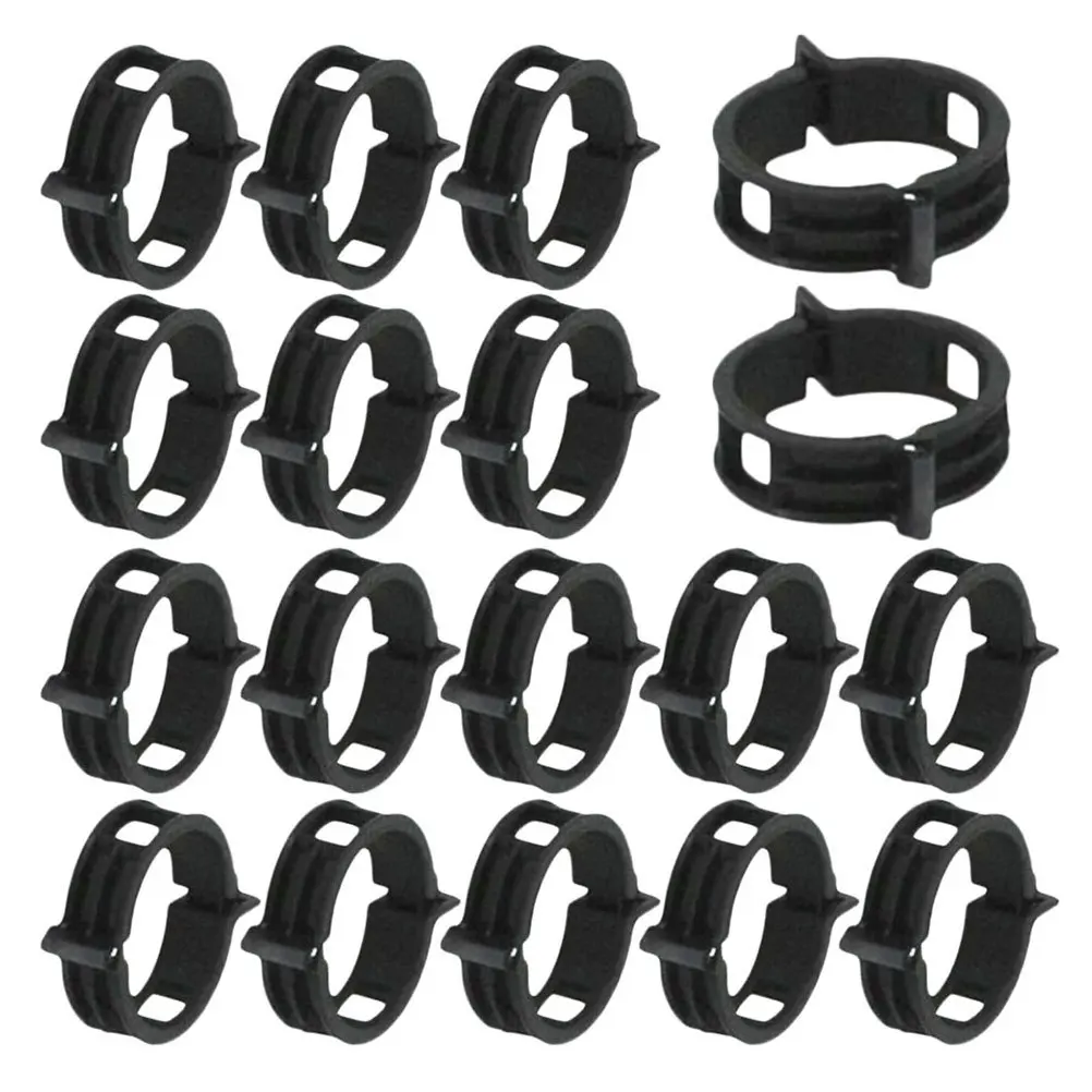 

50Pcs Plastic Plant Clips Garden Vine Clamps Strong Hold for Tomato Orchid Vegetable Stem Support Plant Clip Orchid Clamp