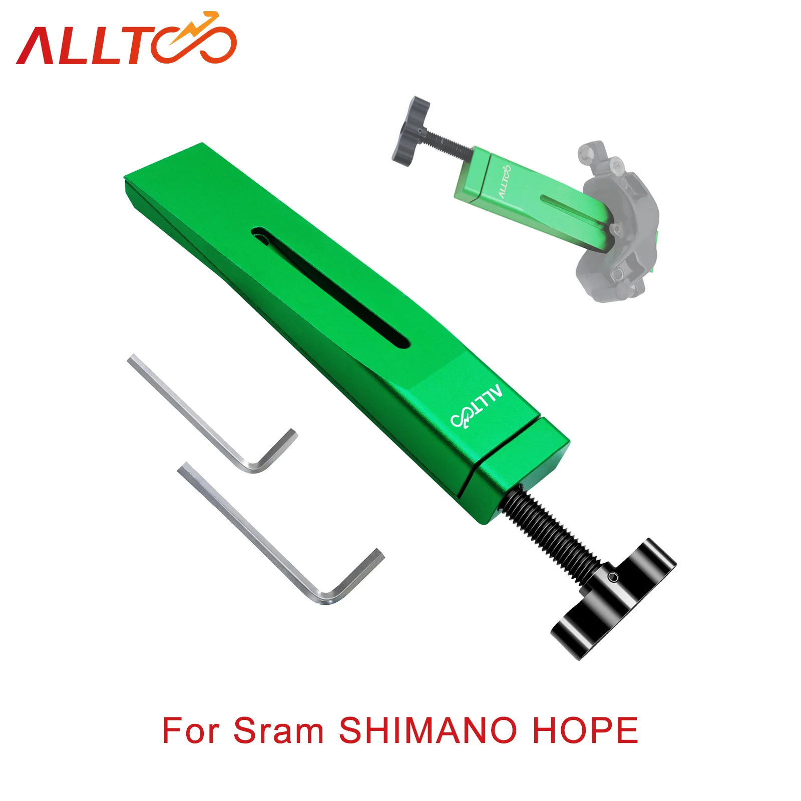 

ALLTOO Bike Part Aluminium Piston Press Tool For Sram SHIMANO HOPE Hydraulic Disc Brake Caliper Bicycle Maintenance Repair Tools