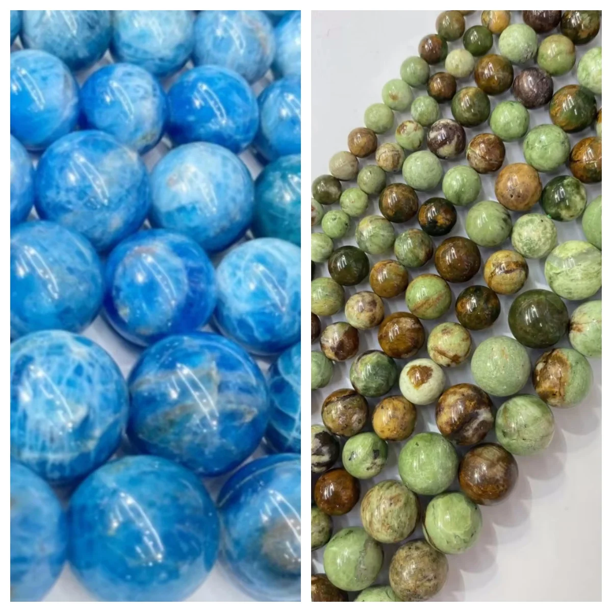 

Натуральные бусины из голубого апатита 6/8/10/12 мм, круглые, для изготовления браслетов, подвесок, украшений, оптом