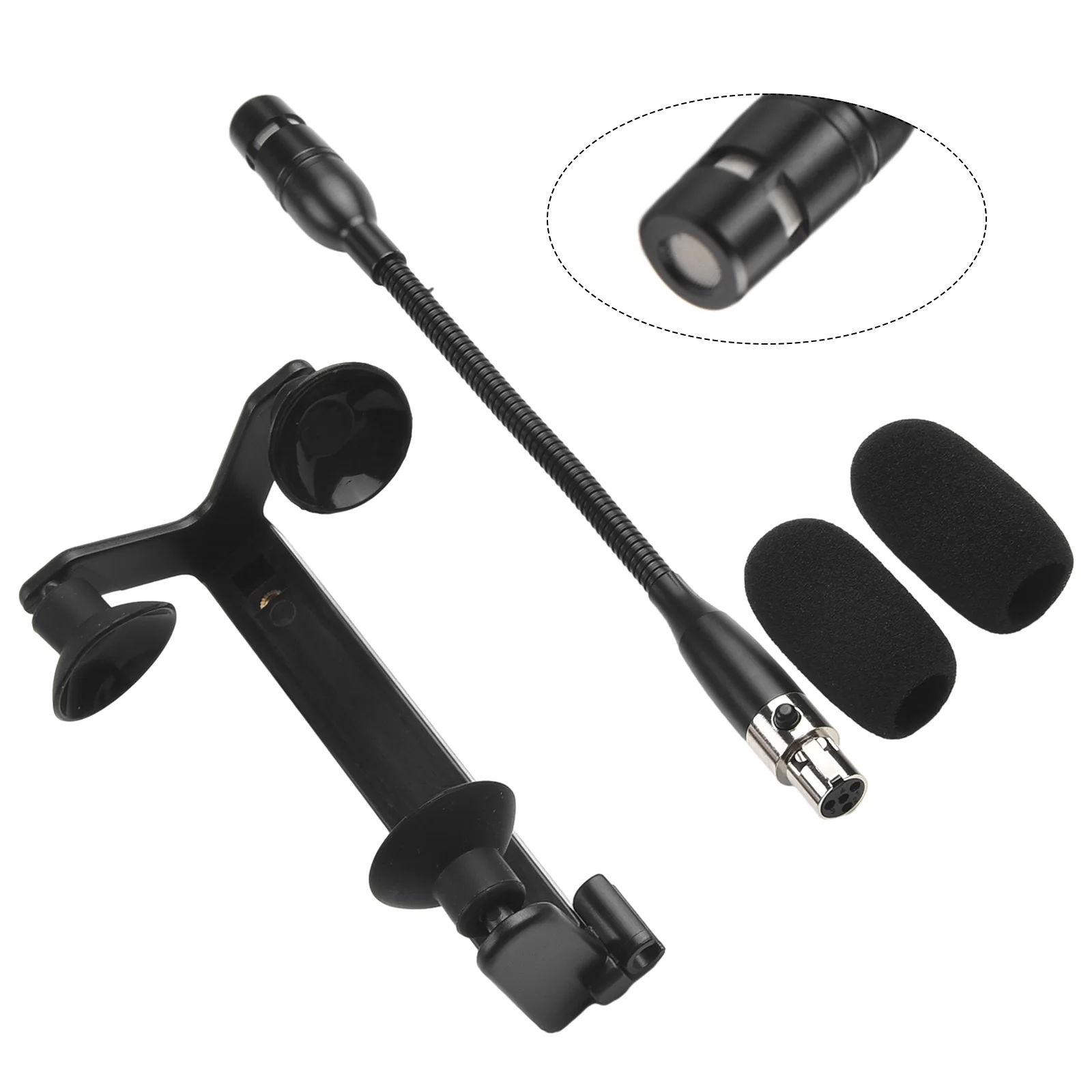 

4-pin For Shure Microphone Clip Mount Guitars Holder For Acoustic Guitar Playing For Acoustic Guita Playing Accessory