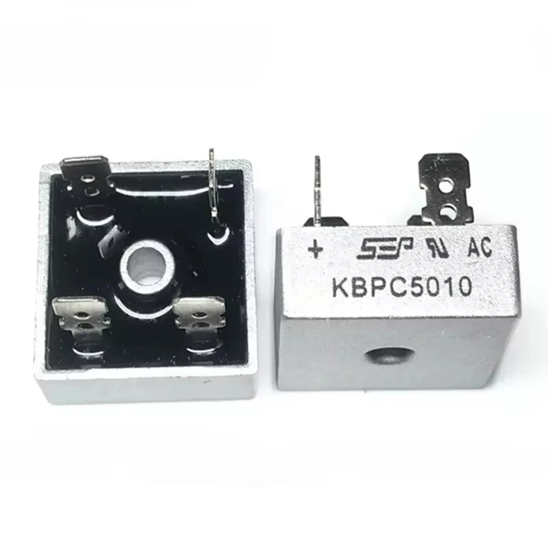 5/10 sztuk KBPC5010 mostek diodowy KBPC5010 50A 1000V mostki diodowe prostownik KBPC 5010 prostownik mocy komponenty elektroniczne dioda — zdjęcie produktu 2