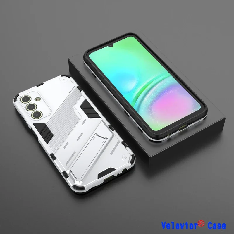 Case for Samsung Galaxy A15 Cover Bumper Holder Coque for Samsung Galaxy A25 A24 A23 Armor Kickstand Back Phone Case Galaxy A15