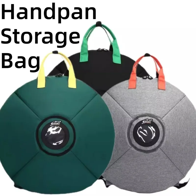 

22-inch Handpan Storage Bag Professional Thickened Drop-proof Portable Shoulders Handpan Bag Musical Instrument Accessories
