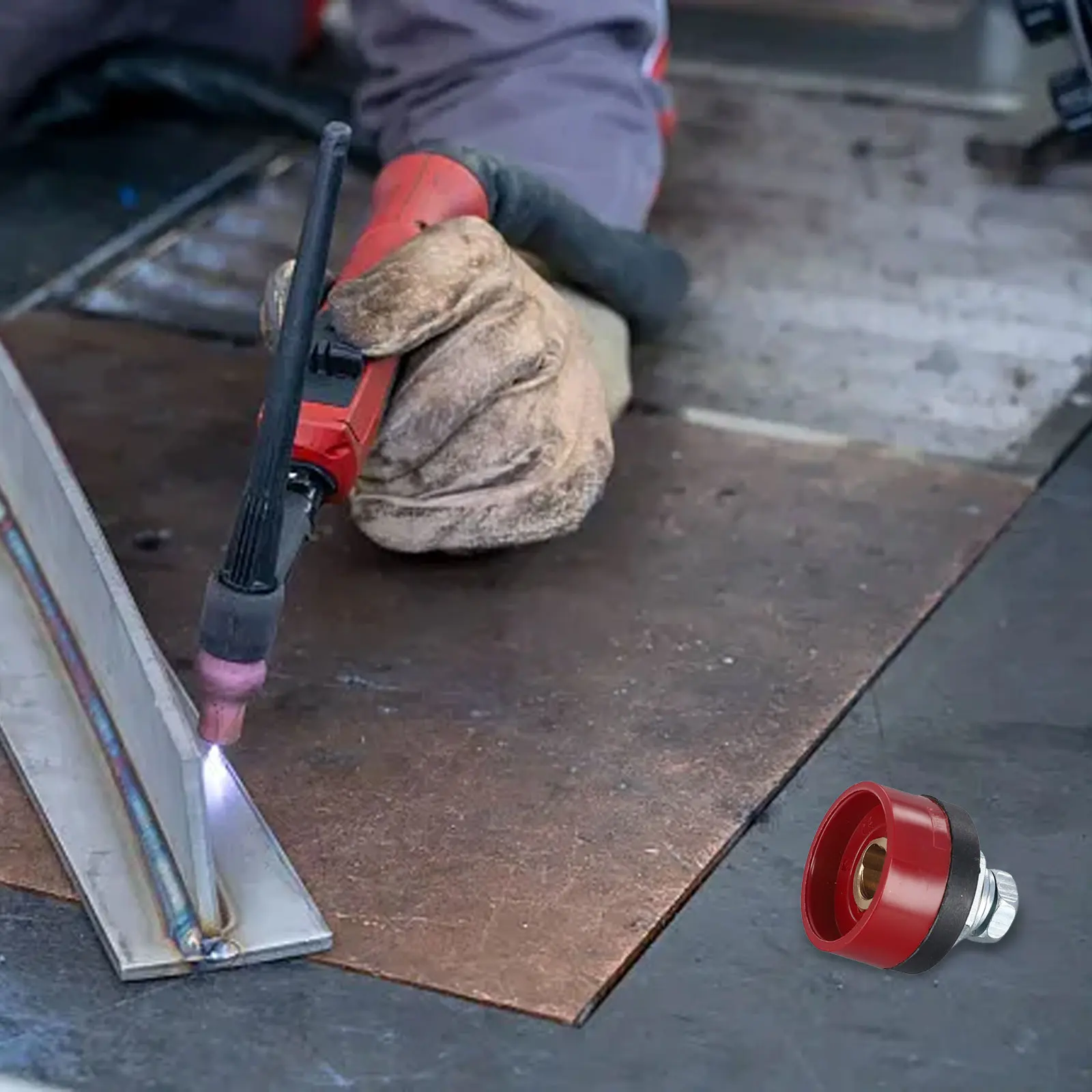 TIG Welding Cable Panel Connector  Socket For DKJ10-25 Quick Fitting For TIG Welding Cable Panel Connector Socket Welding