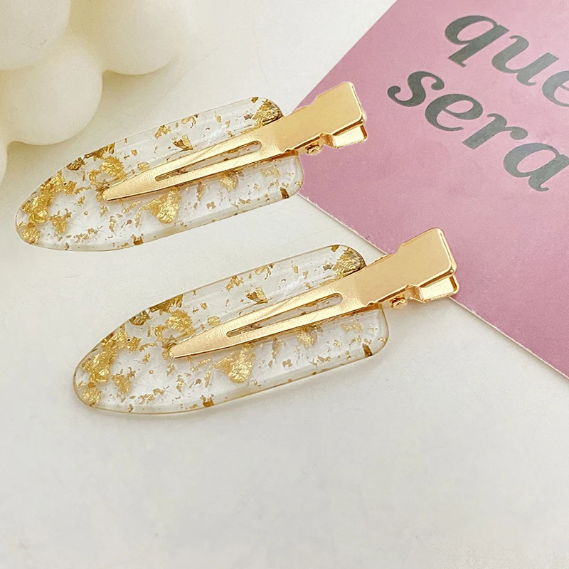 2pc Bridesmaid Hair Clips Gold Silver Glitter Bridesmaid Gift Proposal Box Crease Free Bridesmaid Favor Hairpin