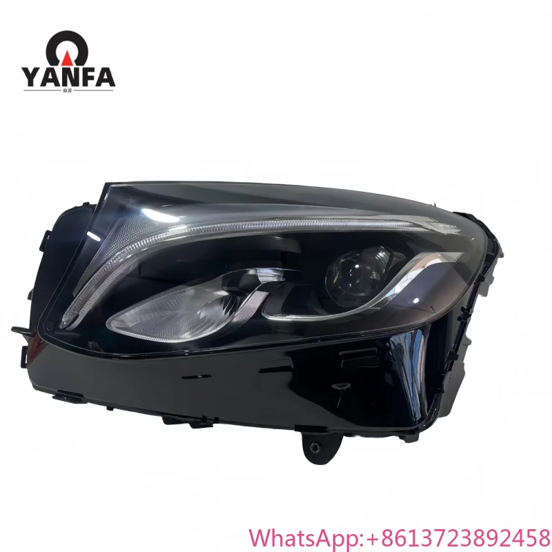 

Подходит для Mercedes-Benz GLC W253 X253 2016-2019 годов выпуска, фары GLC200 GLC260 GLC300, б/у оригинальные фары
