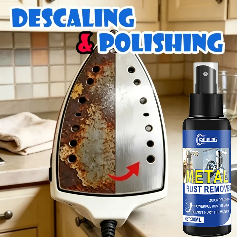 Automotive Maintenance Key Nozzle Design Spray - Rust And Oxidation Stain Remover for Metal Surfaces