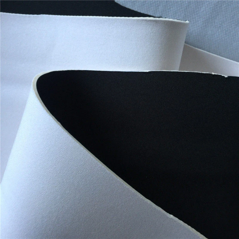 

Черно-белые неопреновые материалы из ткани SBR