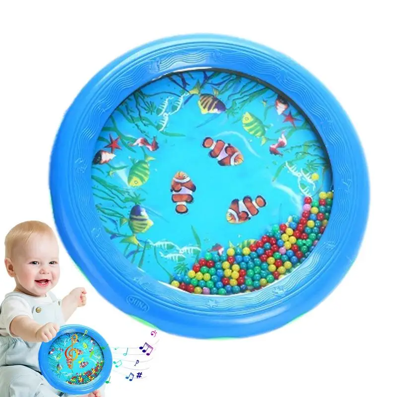 

Sea Sound Drum Musical Educational Sound Drum Percussion Drum Animal Graphic Sea Drum Musical Instrument Percussion For Boys