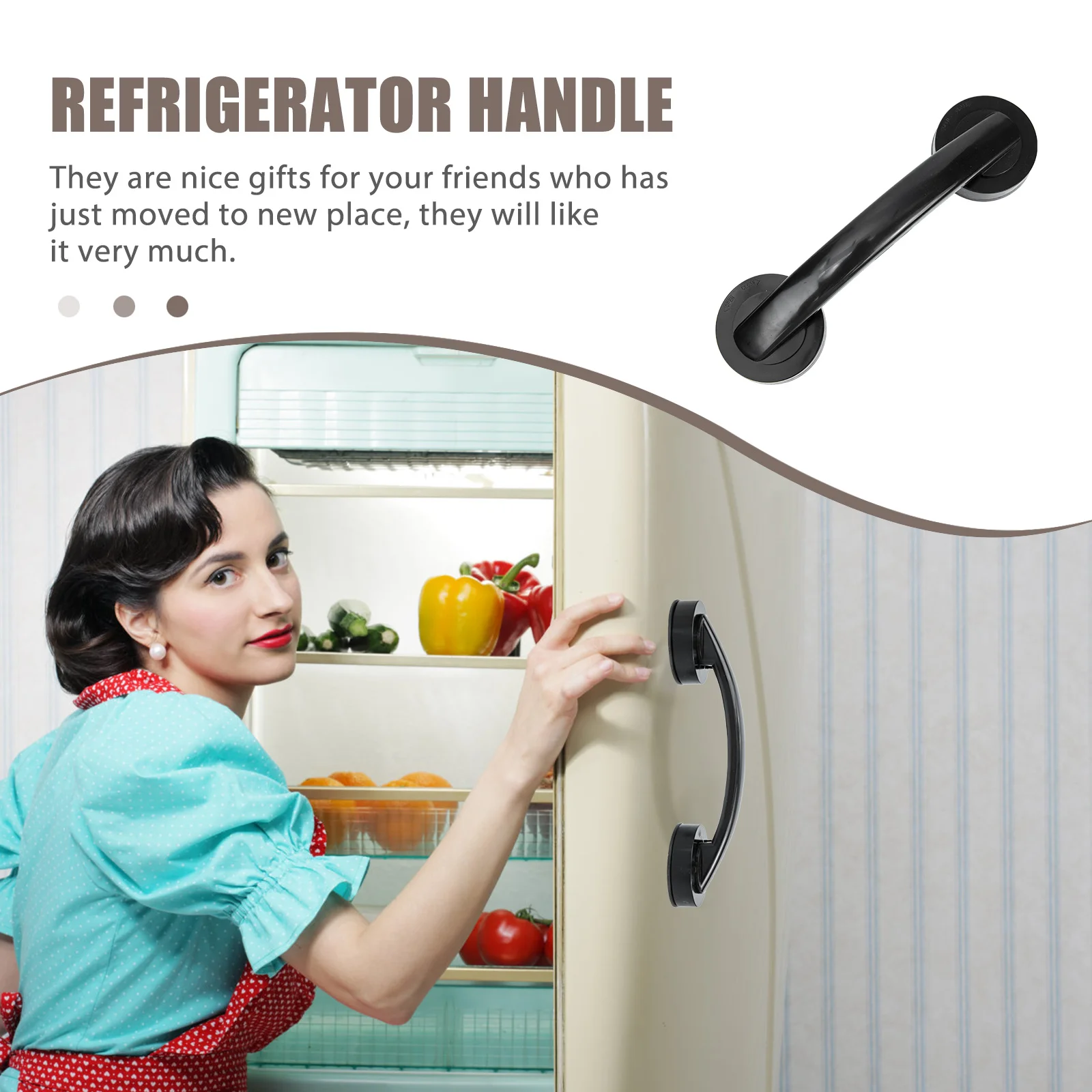 

Punch Free Adhesive Grab Bar ABS Shower Handle Glass Door Knob Window Door Safety Shower Handle Bath No Drilling Grab Bar Home
