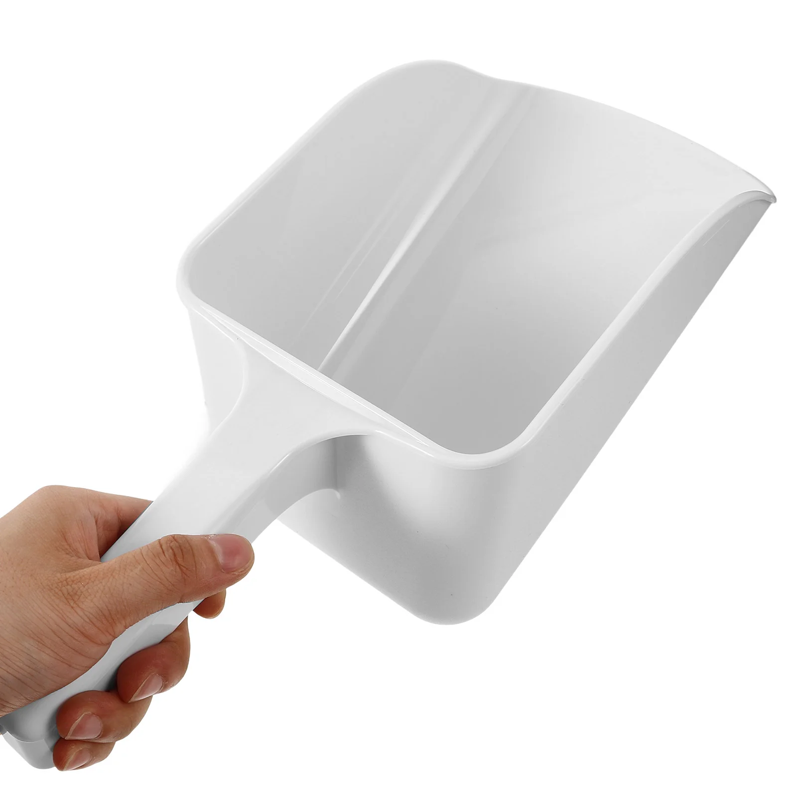 Candy Ice Shovel Freezer Scoop Scooper Popcorn Food Scoopers for Kitchen Grain White Plastic Dad