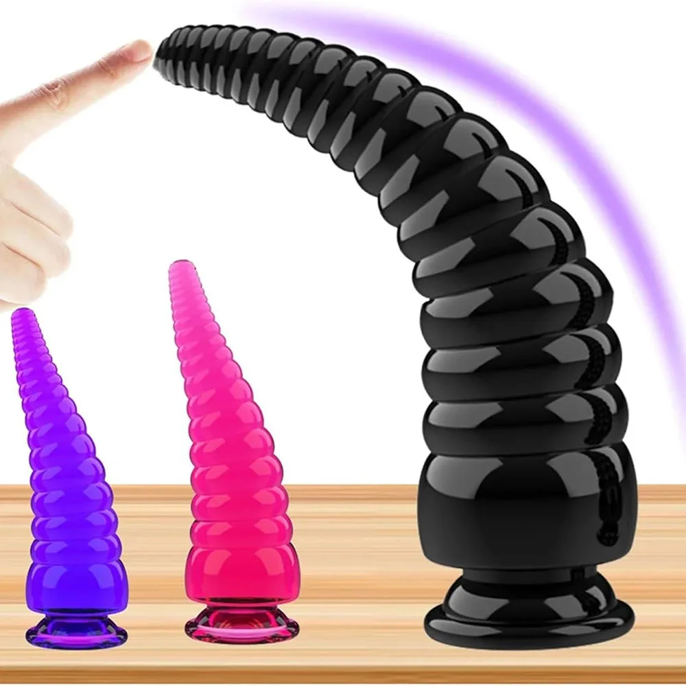 Octopus Tentacle Dildo Anal Plug Butt Dilator with Big Suction Cup Sex Toys for Women Men Anus Expander Prostate Massage view 3