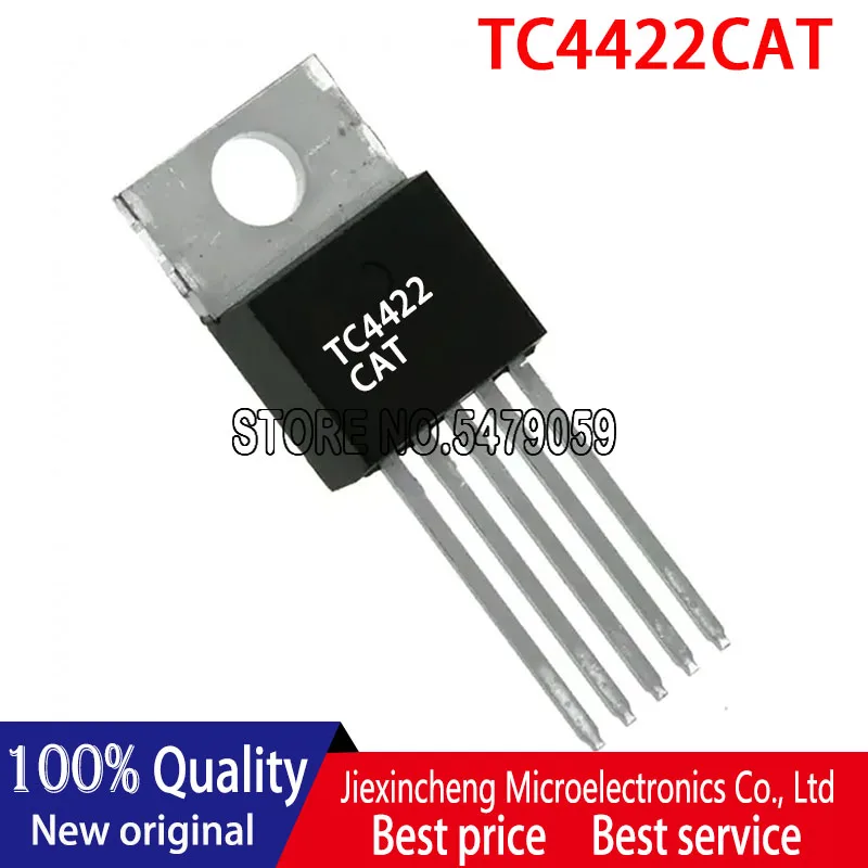 5PCS TC4422CAT TC4422 TO220 TO220-5 New original