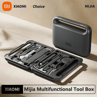 NewXiaomi Mijia Electric Tool Set Portable Screwdriver Household Hand Tool Kit with Good Quality Plastic Toolbox Storage Case
