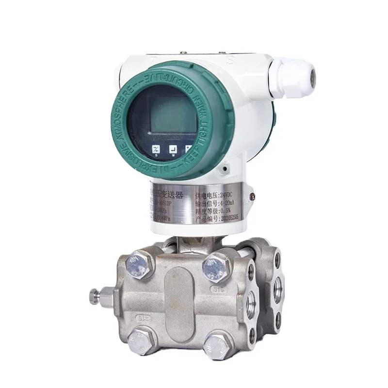 

Differential Pressure Sensor 4-20mA with HART High Accuracy and Pressure Transmitter Transducer