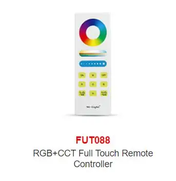 MiLight 2.4G Telecomando RF Senza Fili HA CONDOTTO il Regolatore A Distanza di RGB Dimmer FUT006 FUT007 FUT088 FUT089 FUT087 FUT090 FUT092 FUT095