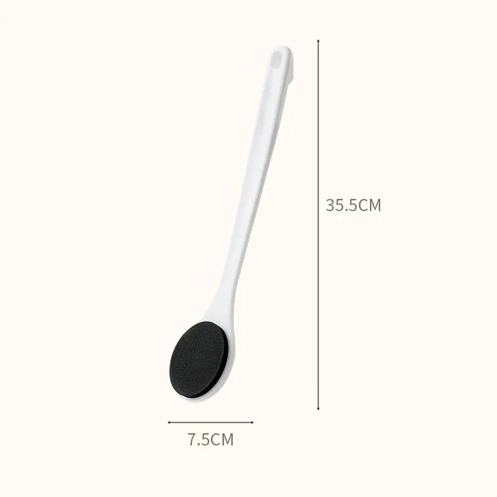 Lotion Applicator Body Wash Brush Padded Brush With Long Reach Handle Self Application For Back Feet Skin Cream Sunscreen R4h1