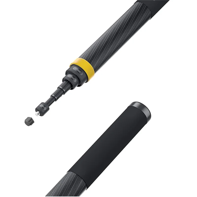 FULL-Insta360 X5  9.8Ft Extended Edition Selfie Stick For X4,X3 ONE RS,ONE X2,ONE R,ONE X,ONE Action Camera