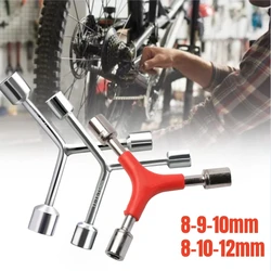 1PCS Y Shape socket wrench Bike Allen Wrench Internal Hexagon Wrenches 8/9/10mm 8/10/12mm MTB Road Bicycle Cycling Hex Key Tools